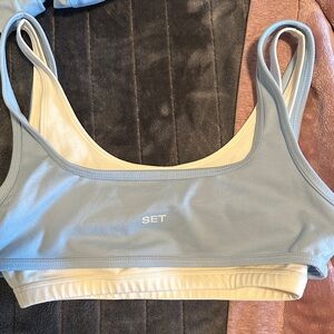 Parke x Set Double layer sports bra